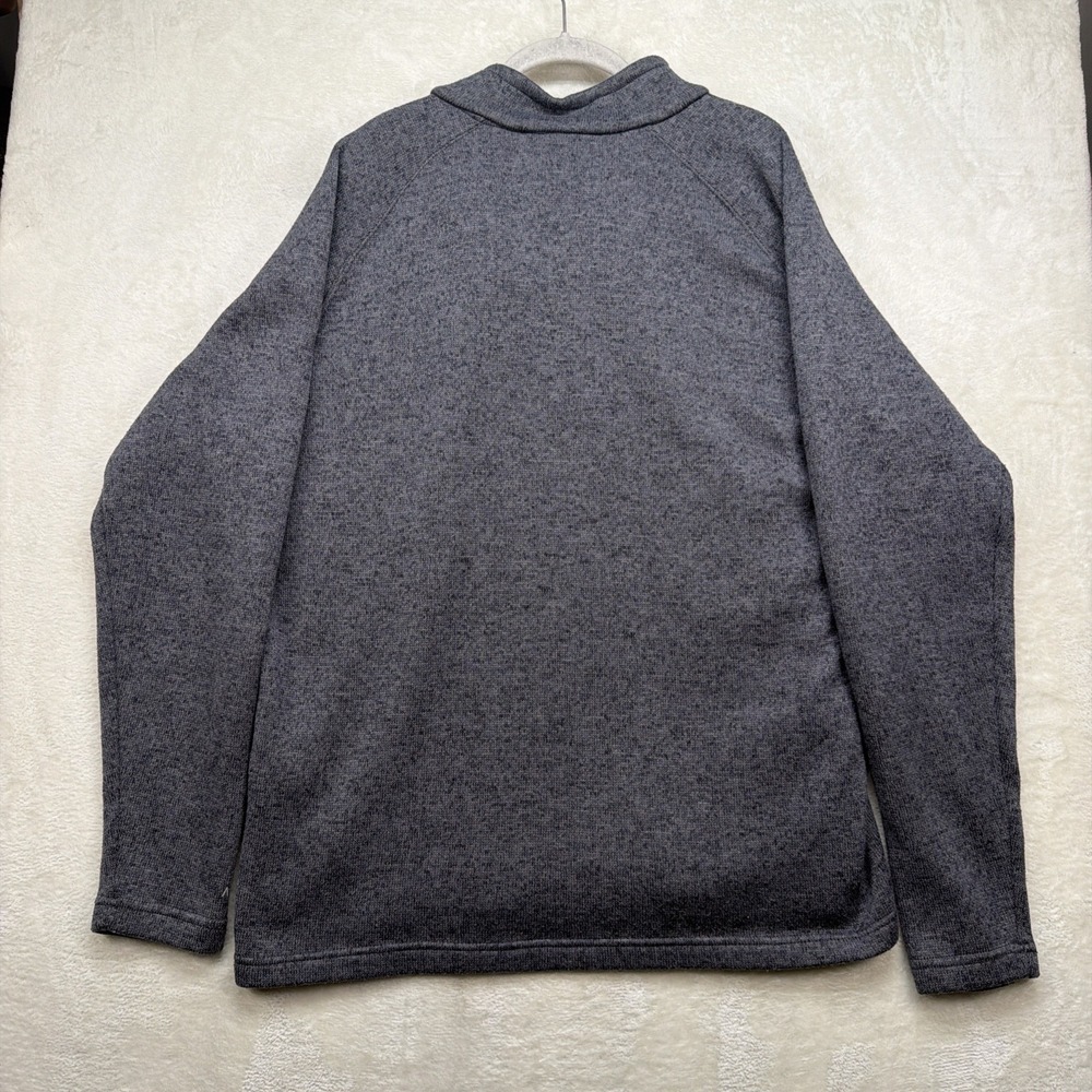 AFTCO AFTTECH Quarter Zip Pullover Mens XL Gray Heather Fishing Long Sleeve - Picture 6 of 8